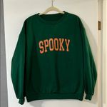 Forest Green 'Spooky' Sweatshirt Size L Photo 0