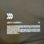 All In Motion  Green Activewear Running Leggings With Pockets Women’s Size Medium Photo 3