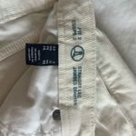 Lands' End off white cream corduroy pants Photo 2