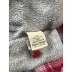 L.L. Bean Fleece Lined Button Down Long Sleeve Shirt Jacket Women's Size M Red Size M Photo 5