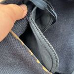 Vintage Jeffrey & Dara Wrap Style Knit Leopard Trim Sweater Black 12 Photo 5