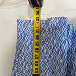 Free People Rillo Blue Patterned Shirt Dress Button Front Beachy Womens XS Photo 7