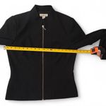 Coldwater Creek Used  Black Full-Zip Jacket Women’s Size 4-6 Photo 3