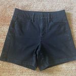White House | Black Market WHBM The Sculpt Short Size 0 Black High Rise Stretch Denim Shorts 5” Inseam Photo 0
