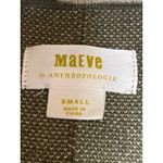 Anthropologie  Maeve Kieran Green Camouflage Long Sleeve Cardigan Sweater Coat S Photo 2