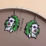 Betelgeuse Lightweight‎ Acrylic Earrings for Women, Cosplay, Halloween, Comicon. White Photo 3