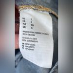 American Eagle  Fit Flare Blue Chambray Denim Dress Long Sleeve Button Up Size S Photo 7