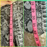 We The Free NWOT Free People Gray Snake Print Flared bell bottom Pants as 26/25 XS Photo 9