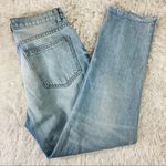 BDG  Hi Waist Raw Hem Cropped Jeans Sz 26 Buttonfly Photo 1