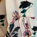 1. State Light Pink Floral Top Long Split Bell Sleeve Sz Medium Photo 7