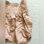 FP Movement By Free People Shorts Size Medium, Metallic Blush Pink Photo 5