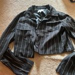 L'Academie L’academie black and white jacket/blazer small Photo 4