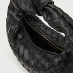 Urban Expression Urban Expressions Black Woven Hand Bag Photo 1