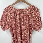 Faherty Carmel Dress In Tandoori Spice Sunrise Floral Photo 15