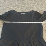 Loft NWT  Black Eyelet Lace Embroidered Top Sz M Photo 7