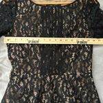 Nine West Black Fit and Flare Cocktail Dress Photo 4