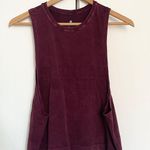 Spiritual Gangster Burgundy Muscle Tank Photo 2