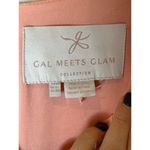 Gal Meets Glam  Dress Women‎ 6 Peach Coral Sleeveless Fiona Tiered Maxi Boho Photo 8