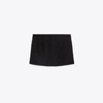 ZARA NWT VELVET LOW RISE SKIRT Photo 1