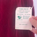 Majestic Vtg 60s  Velvet Pencil Skirt Sz 00 Burgundy Vamp Old Money Holiday Retro Photo 7