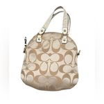 Coach champagne beige signature bag top handle J1260-F21713 Photo 1