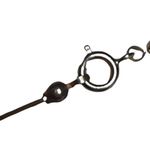 Vtg Celtic Knot Heart Pendent Sterling Liquid Silver Turquoise Women’s Necklace Photo 2