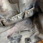 Elliott Lucca Woven Metallic Gold Silver Leather Tote Bag Medium Shoulder Bag Photo 3