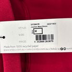 SNDYS x REVOLVE Jaymes Maxi Dress in Deep Red Size M Photo 5