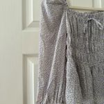 Blush BJ BNWT  Lavender Floral Ruffle Top Photo 3