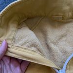 Brandy Melville John Galt  Yellow Cropped Half Zip Crewneck Sweatshirt Photo 4