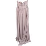 Birdy Grey Birdy Gray Taupe Grace Convertible Formal Dress With Slit Photo 2
