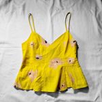 ZARA ★ Floral Top - Yellow/Pink ★ Photo 2