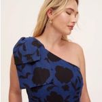 Kate Spade NWT Blue Floral One-Shoulder Jumpsuit size 12 Photo 2