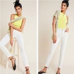 Paige 💙NEW Hoxton Ankle High Rise Skinny in Ivory Photo 1