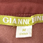 Gianni Bini GB Polyester Blend Gored Skirt Pinkish Tan Hipster Boho Hippie Sz M Photo 3