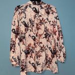 Free People  We the Free Floral Its A Vibe Button Down Shirt Size Small Photo 6