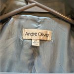 VINTAGE ANDRE OLIVER BABY BLUE BLAZER Size 2 Photo 6