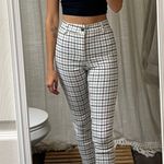 Garage Ultra High Rise Plaid Pants Photo 0