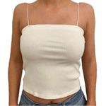 Active USA Ribbed Crop Top Size Medium Photo 0