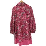 Lilly Pulitzer Wayles Hotty Pink Ring My Chimes Silk Dress Size 8 Photo 3