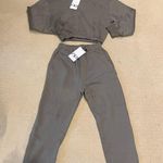 ZARA Long Sleeve Sweatsuit Set With Hoodie Size XS Photo 0