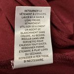 Anthropologie  LEITH Maroon Faux Wrap Medium Dress Photo 5