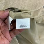 Le Suit Womens Size 14 Gold Textured Metallic Suit Jacket Pencil Skirt Photo 10