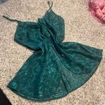 Victoria's Secret green slip dress Photo 0