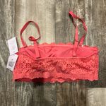 Auden Pink Lace Bandeau Size Medium Photo 5