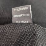 Gracia  Windowpane Print Mini Dress with Neck Tie Size Small Black Check Dress Photo 8