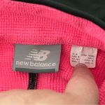 New Balance NBx Jacket Half Zip Fleece Lined Black Pink M WRT7308 Photo 2
