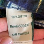 LL Bean Relaxed Fit Cotton Flannel Hooded Full Zip Shirt Jacket Shacket Blue Size undefined Photo 9