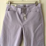 Gap The Slim City Khakis by Size 2R Crop Pants Coupe Urbaine Etroite Lilac NWT Photo 1