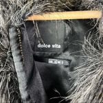 Dolce Vita Brown Full Zip Faux Fur Short Sleeve Jacket XS/S Photo 3